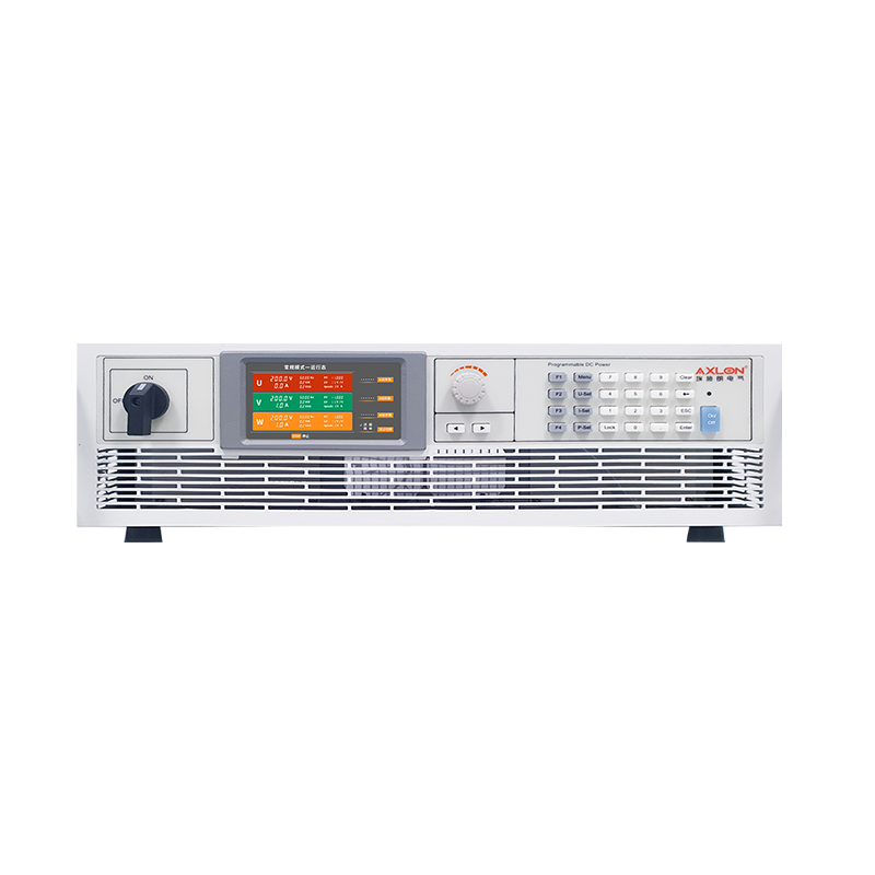 Fan-cooled digital programmable DC power supply - bidirectional control