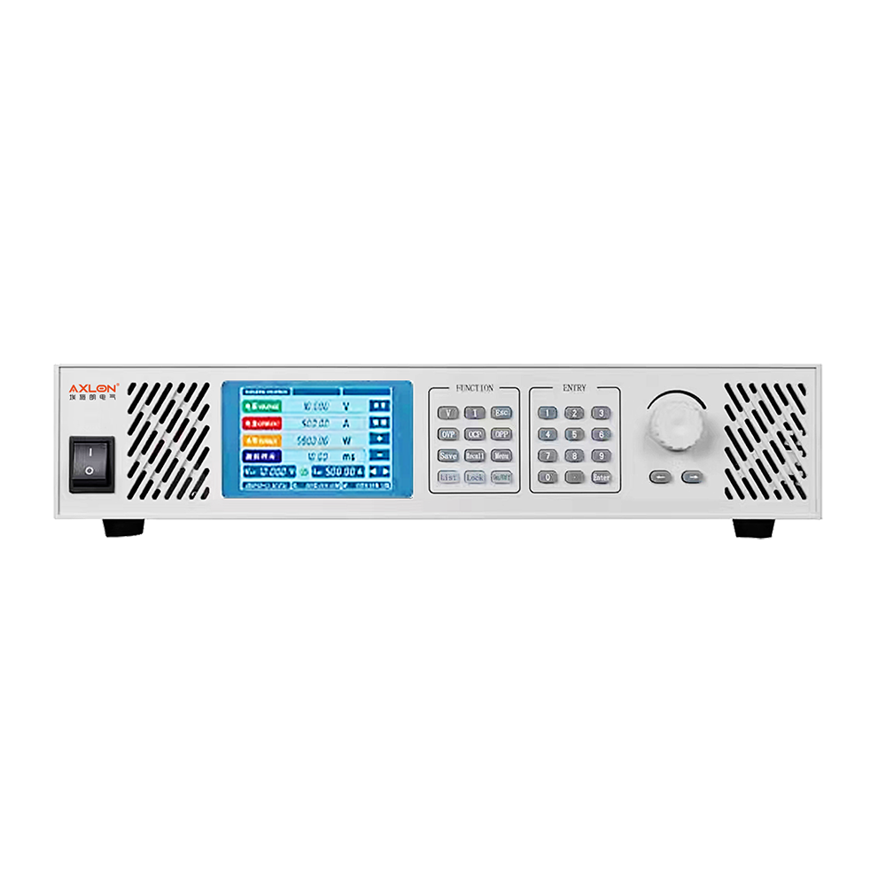 Fan-cooled digital programmable DC power supply - bidirectional control